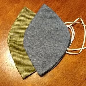 2 Pack 2 ply Reversible masks